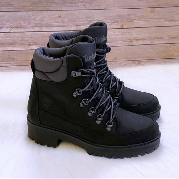Timberland Shoes - Timberland Women’s Courmayeur Valley Black Waterproof Hiker Boots